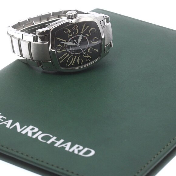 DANIEL JEANRICHARD TV screen 24006.01.5480.1 black Dial Automatic Men's